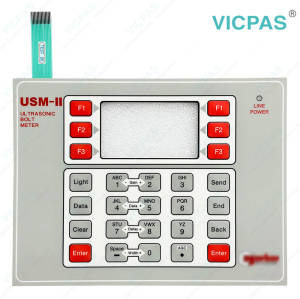 Norbar USM-II UL TRASONIC BOLT METER Membrane Keypad Switch