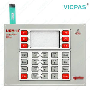 Norbar USM-II UL TRASONIC BOLT METER Membrane Keypad Switch