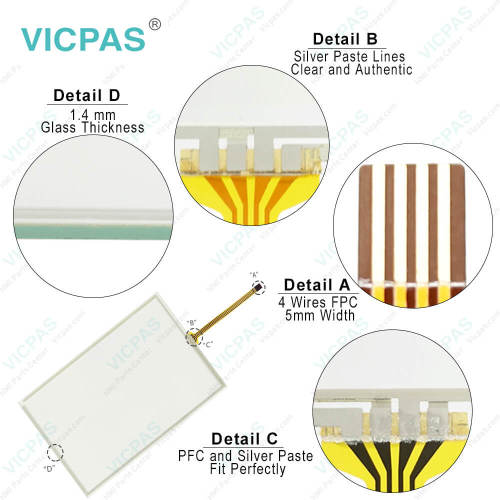 T0390-45 T0390-45D Touch Digitizer Replacement