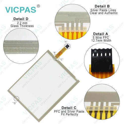 T105E-5RBA01N-0A18R0-070FB-C Touch Panel Replacement