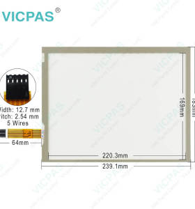 T105E-5RBA01N-0A18R0-070FB-C Touch Panel Replacement