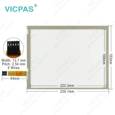 T105E-5RBA01N-0A18R0-070FB-C Touch Panel Replacement
