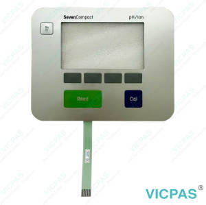 SevenCompact pH/Ion S220 Benchtop Meter Membrane Keyboard Keypad