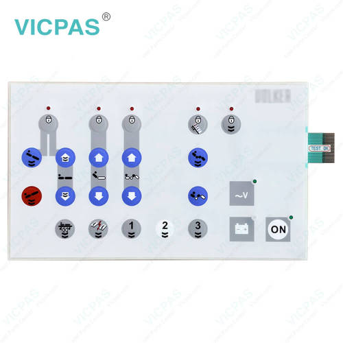 Völker Handschalter Schwester E2207 für S282, S382, S962-2 DA0 mit Einzelsperrung Membrane Keypad Switch