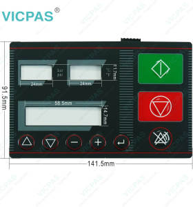 TAMROTOR 89525229 AIRCON L1 COMPRESSOR CONTROLLER SOFT VER. L1TRCE09 Membrane Keypad Switch