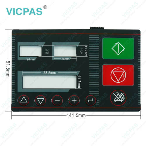 TAMROTOR 89525229 AIRCON L1 COMPRESSOR CONTROLLER SOFT VER. L1TRCE09 Membrane Keypad Switch