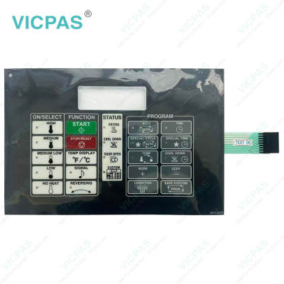 Huebsch #M413426 Dryer OVERLAY MICRO-UM REV ENG/ICON Membrane Switch Keypad