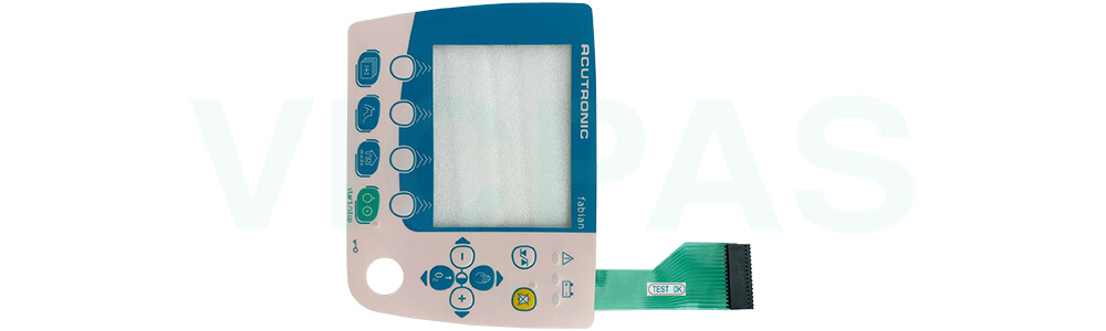 ACUTRONIC Fabian Ventilator Keyboard Membrane Repair Replacement ACUTRONIC Fabian Ventilator Keyboard Membrane Repair Replacement