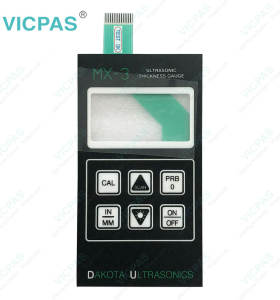 Dakota MX-3 Ultrasonic Thickness Gauge Membrane Switch