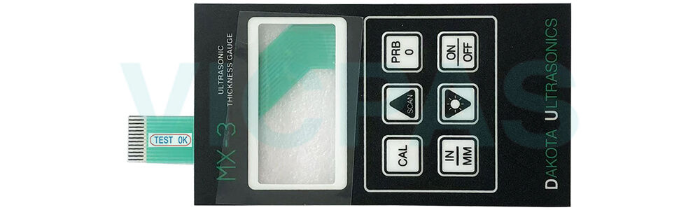 Dakota MX-3 Ultrasonic Thickness Gauge Membrane Switch Keypad Repair Replacement Dakota MX-3 Ultrasonic Thickness Gauge Membrane Switch Keypad Repair Replacement