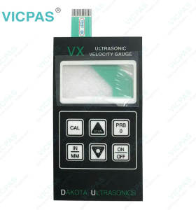 Dakota Ultrasonics VX Membrane Keyboard Keypad Replacement