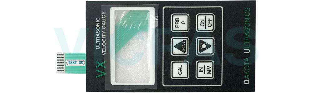 Dakota Ultrasonics VX Membrane Keypad Overlay Replacement Dakota Ultrasonics VX Membrane Keypad Overlay Replacement