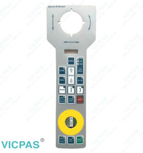Brown & Sharpe 182-194-1R Control Panel Membrane Keypad Switch
