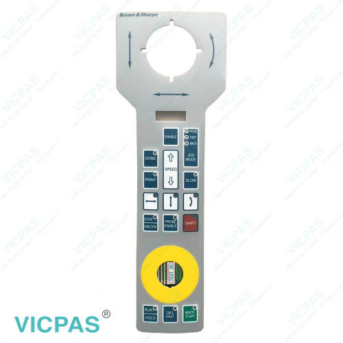 Brown & Sharpe 182-194-1R Control Panel Membrane Keypad Switch