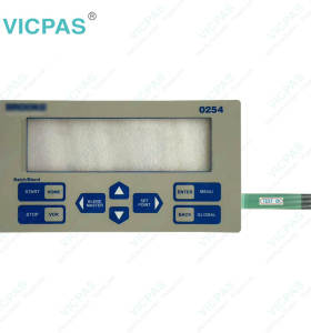 Brooks Instrument Model 0254 AL 4-Channel Mass Flow Controller Operator Panel Keypad