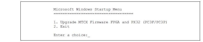 How to upgrade B&R Mobile Panel 7100 5MP7150.101E-000 MTCX Firmware (MTCX FPGA, MTCX PX32)?