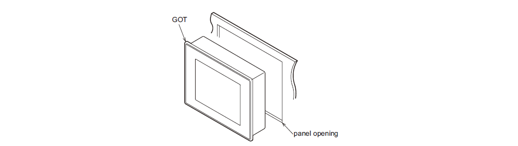 What is the installation procedure of GOT-A900 A950GOT-TBD?