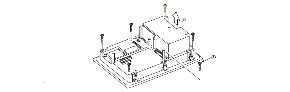 What is the procedure to replace the A800 Series A850GOT-LBD backlights?