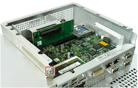 How to install a 6AV7240-5BL14-0HL0 6AV7240-6BC07-0HA0 PCIe card (built-in units with PCIe card without DVD drive)?