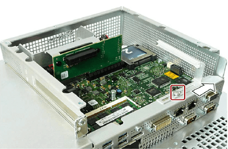 How to install a 6AV7240-6CC04-0QA0 6AV7240-6CC47-0HA5 PCIe card (built-in units with PCIe card without DVD drive)?