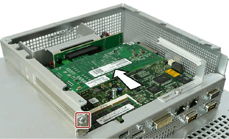 How to install a 6AV7240-3BB06-0HA0 6AV7240-3BB10-6KA2 PCIe card (built-in units with PCIe card without DVD drive)?