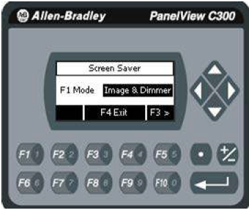 How to configure the screen saver from the C200 and C300 terminals？