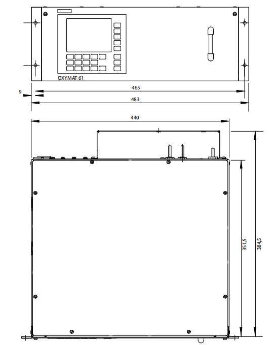 What is the dimensions of Siemens 7MB2001-0EA00-0DB1 7MB2001-0EA00-1AA1 7MB2001-0EA00-1DA1?