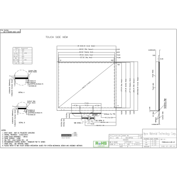 AMT P3028-A20 92-P3028-A20 HMI Panel Glass Replacement