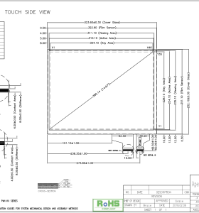 AMT P3029-A20 92-P3029-A20 HMI Touch Glass Replacement