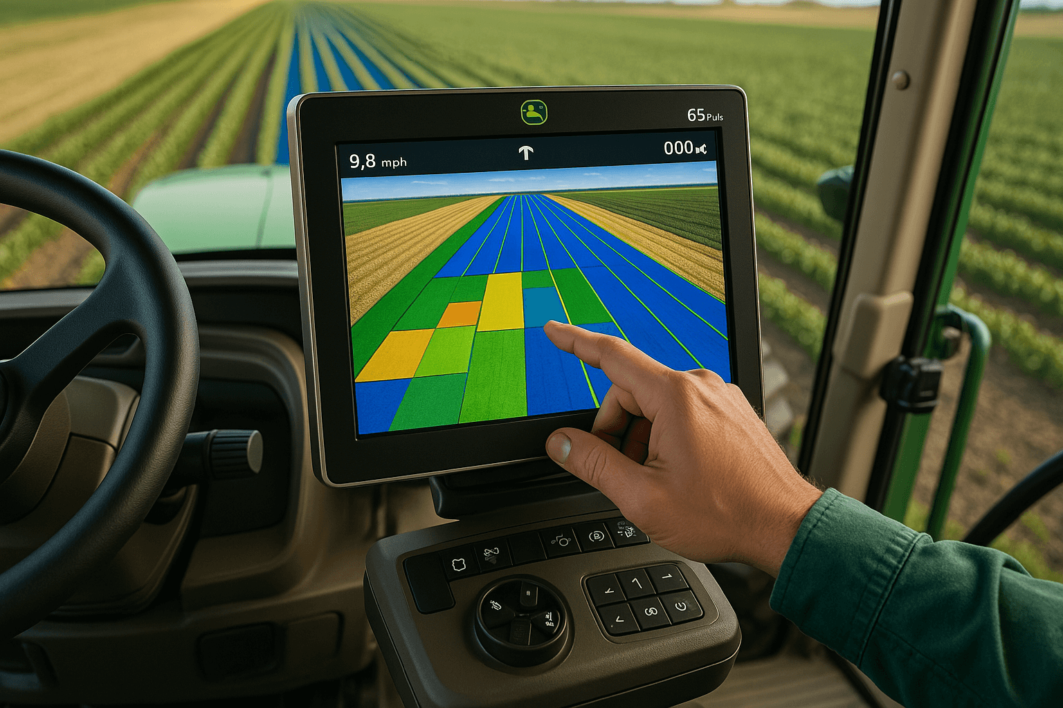 How to Set Up and Use the John Deere G5 Plus Universal Display