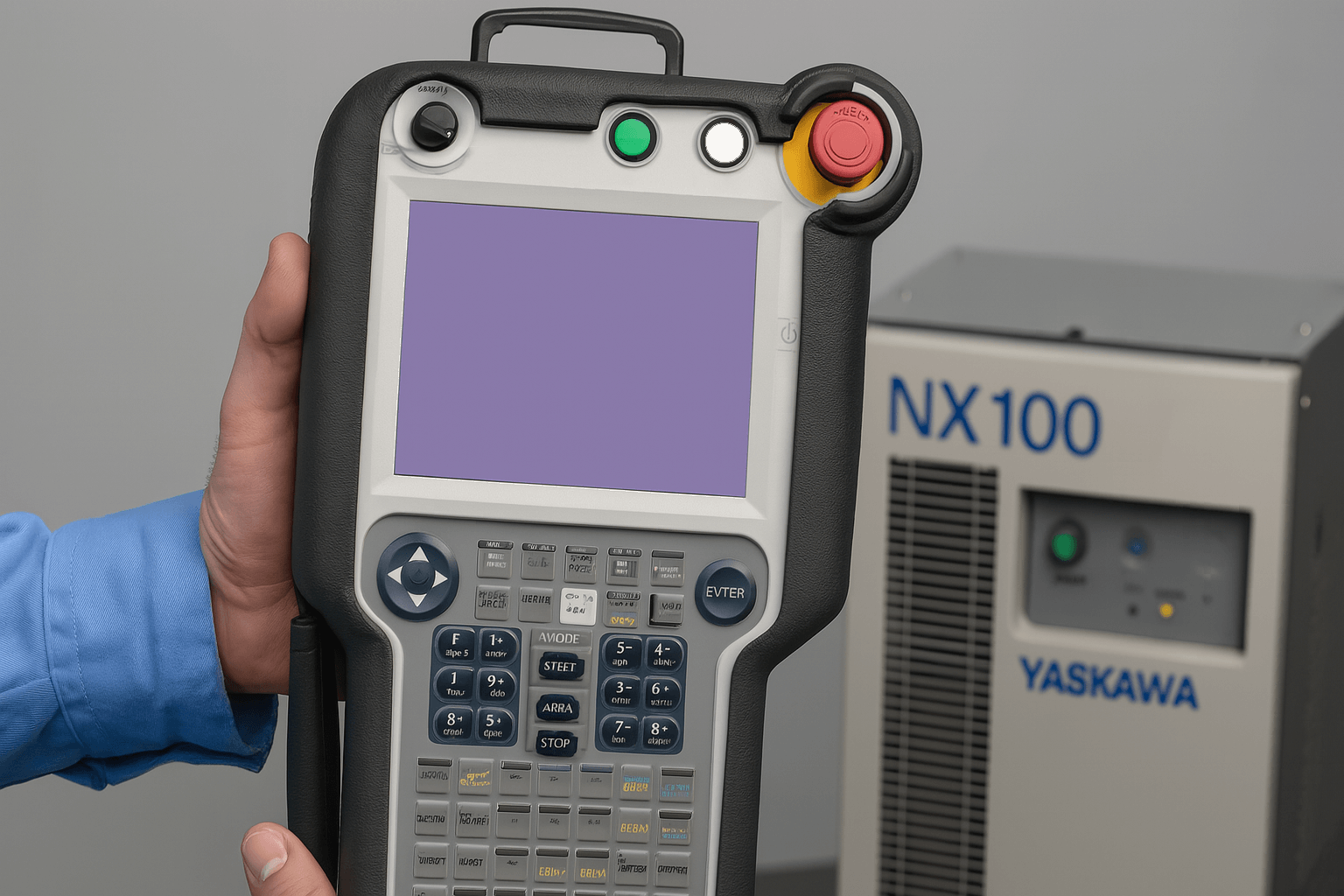 Troubleshooting Yaskawa NX100 Teach Pendant: Common Issues and Fixes