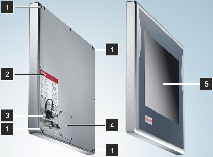 Where is the touch digitizer glass of Beckhoff CP7702-0000-0040 CP7702-0001-0040?