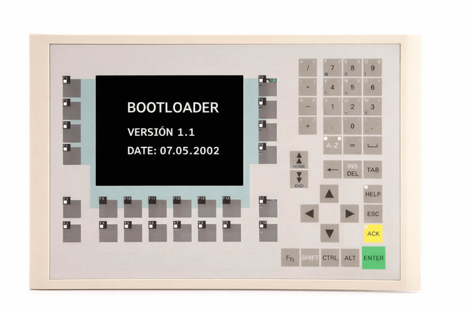 Siemens OP270 6 Bootloader Screen Stuck