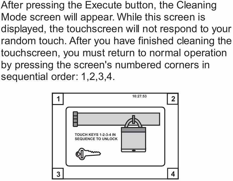 How do I perform Touchscreen Cleaning?