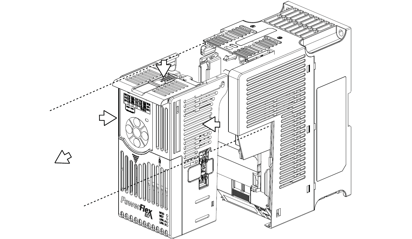 How to Separate the Power and Control Module?