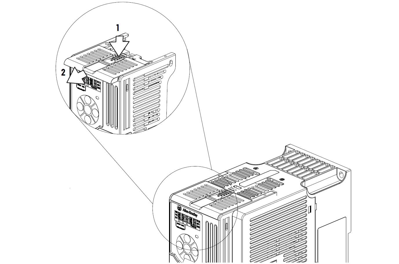How to Separate the Power and Control Module?