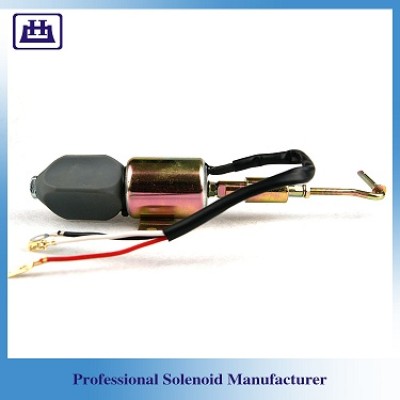 Engine parts 12 Volt Solenoid For Construction Machinery