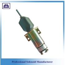 Construction Machinery parts Stop Solenoid 24V