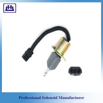 High performance flameout solenoid valve WD615 excavator parts