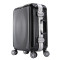 ABS polycarbonate unique tsa lock aluminum frame luggage