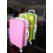 abs trolley travel hard luggage bag with combination lock