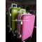 abs trolley travel hard luggage bag with combination lock