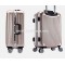 2015 fashion aluminum deep frame aluminum trolley luggage suitcase