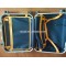 2015 fashion aluminum frame cool men PC shell trolley luggage suitcase in 20/24/28