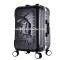 lovefollow 2015 new style Transformers 3D shell ABS aluminum frame trolley luggage suitcase