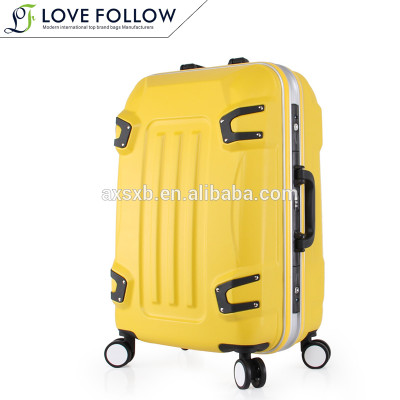 ABS aluminum frame structure hard shell vip luggage