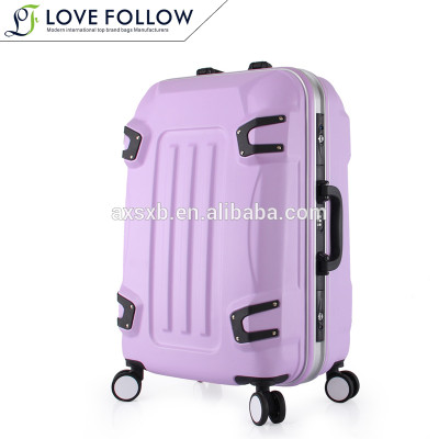 ABS waterproof famous luggage bags and cases