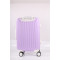ABS travel trolley luggage bags with built in clothes rack