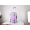 ABS 3 piece trolley luggage set with aluminum and steel trolley
