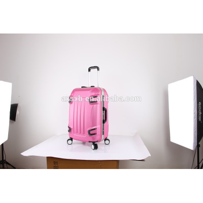 aluminum frame fancy sky travel luggage bag